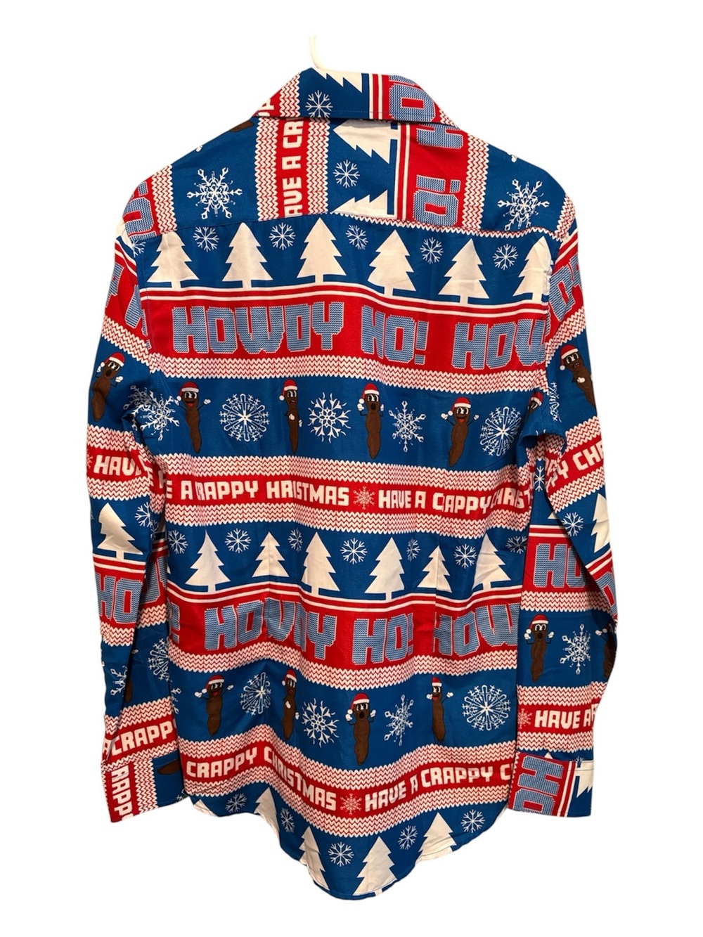 Suitmeister Crappy Christmas South Park Button Up Shirt. Size M - Picture 2 of 6